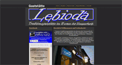 Desktop Screenshot of lebioda.de
